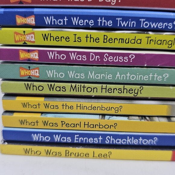 WhoHQ What Is Nintendo & What Was Books Lot of 15 Paperback Gina Shaw 2022 - Picture 7 of 16